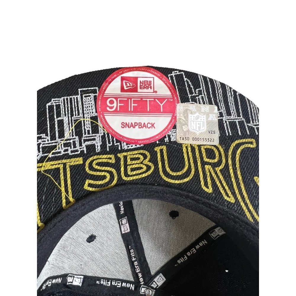 New Era Pittsburgh Steelers Snapback Hat - Picture 7 of 9